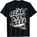 Heart Over Keel Sailing Yacht Sailboat Hobby Design