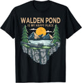 Fishing Boating Camping - My Happy Place Walden Pond
