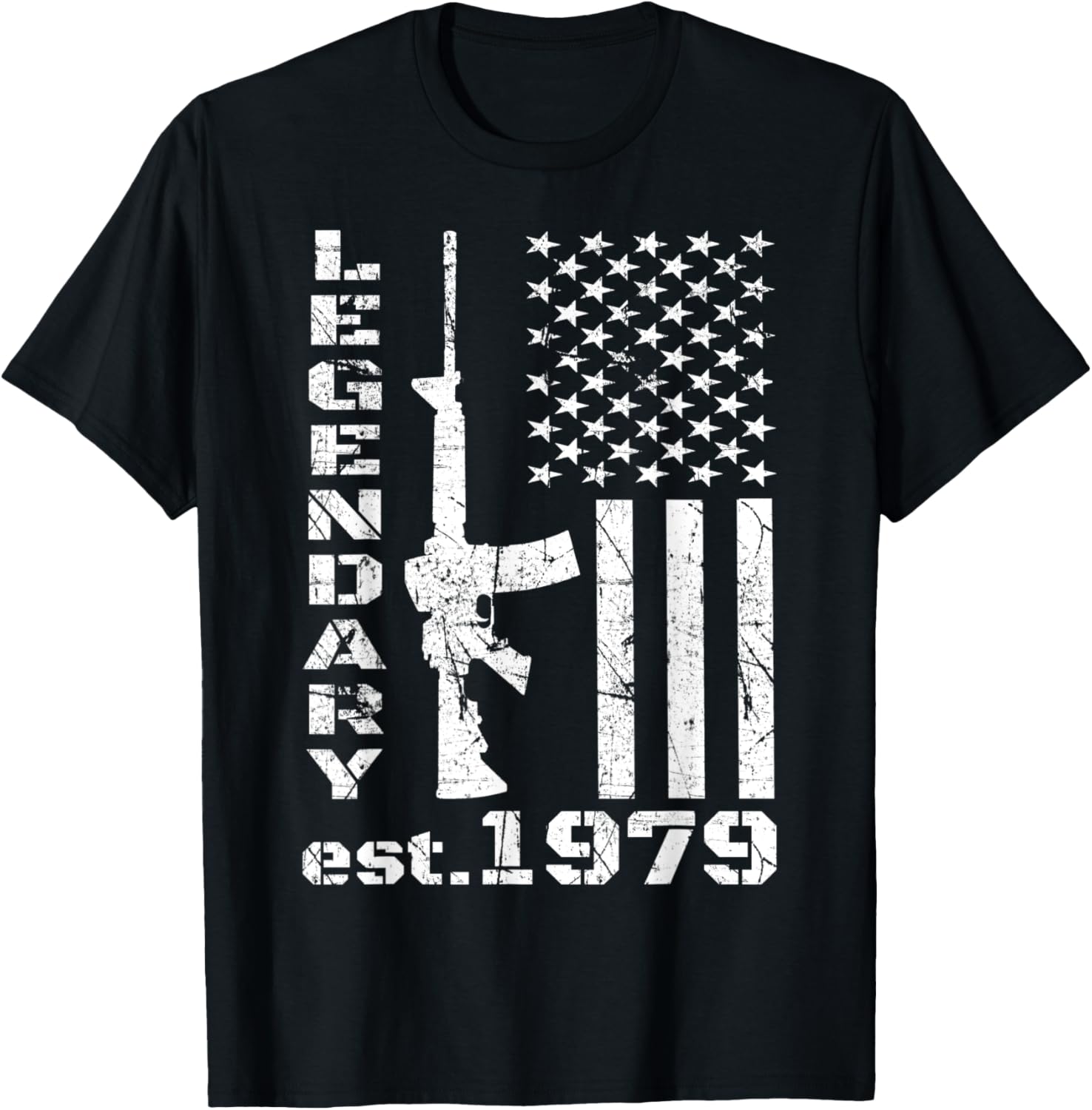 1979 43Rd Birthday Legendary Patriot 43 Years Old Pro Guns