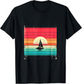 Vintage Sunset Sailboat