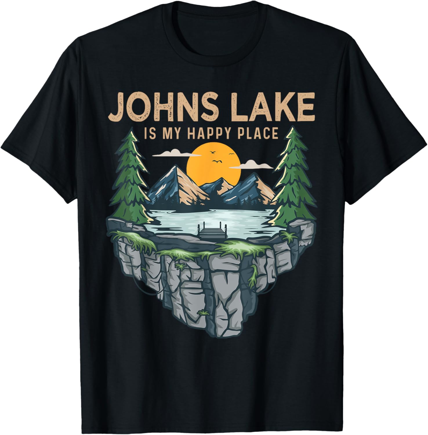 Fishing Boating Camping - My Happy Place Johns Lake