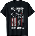 No Sheep In My Circle We People Ar15 Rifle Pro Gun Usa