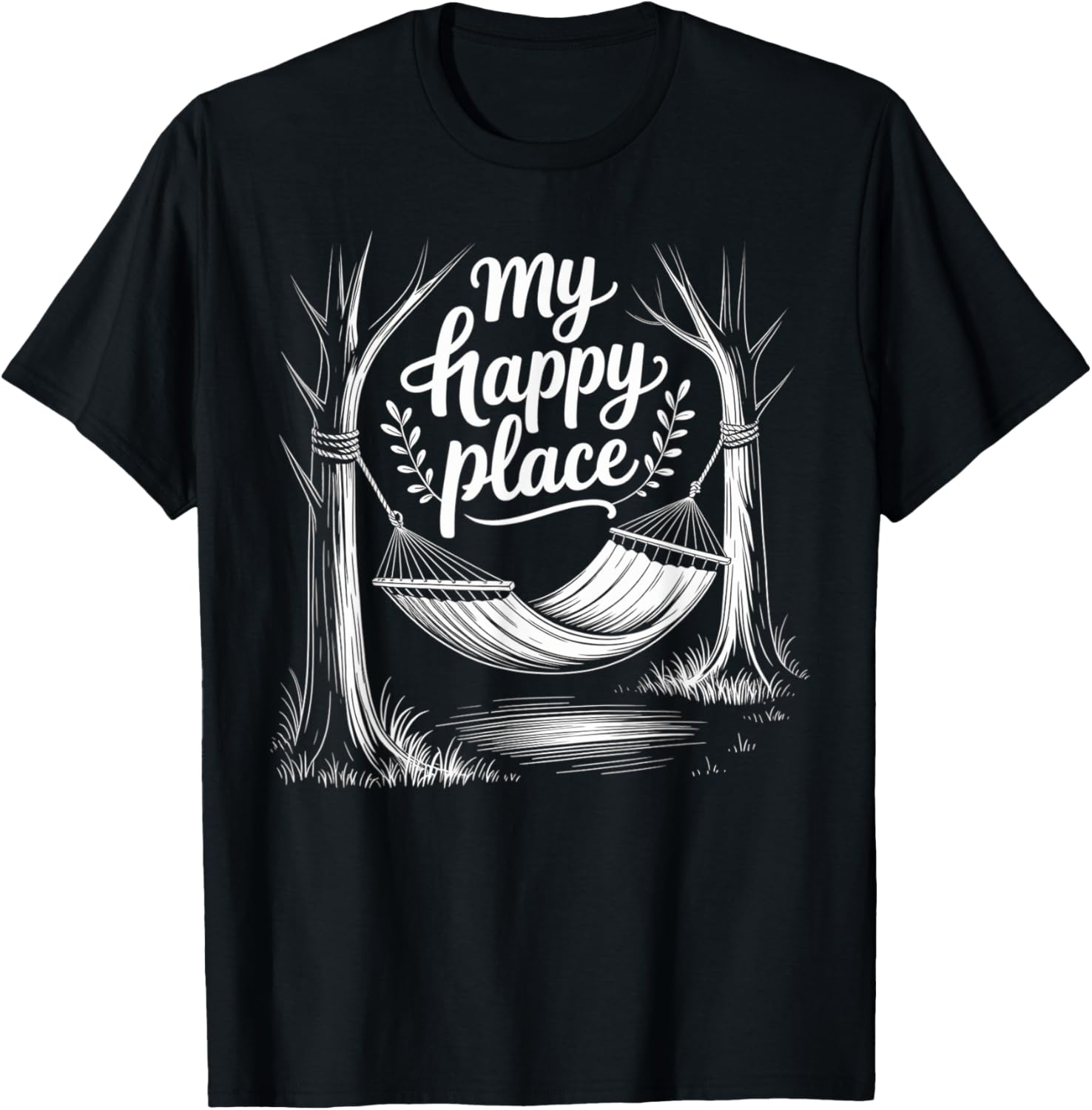 Hammock is My Happy Place - Funny Sleeping Hammock