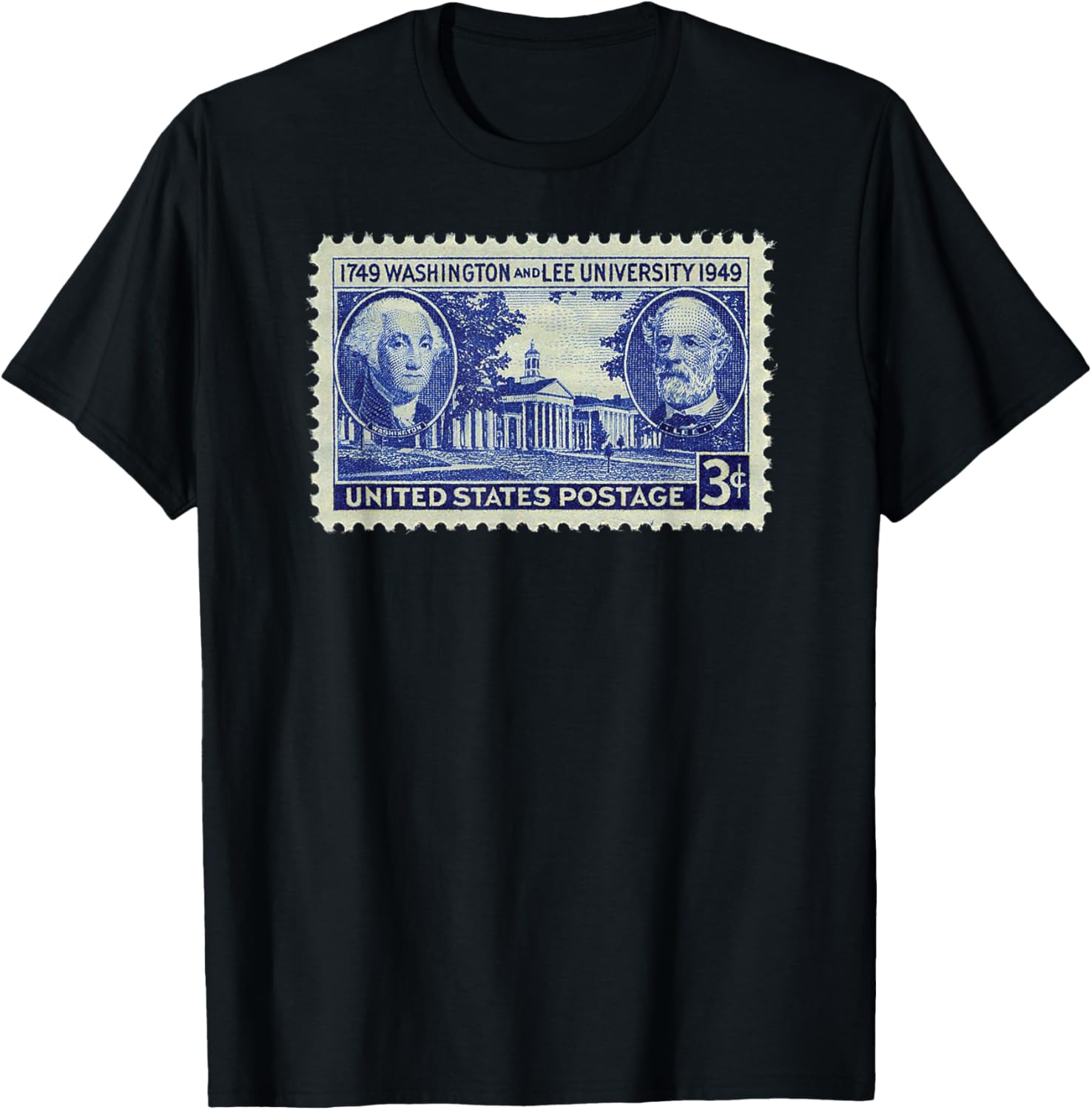 George Washington Robert E Lee TShirt- Vintage Stamp Shirt
