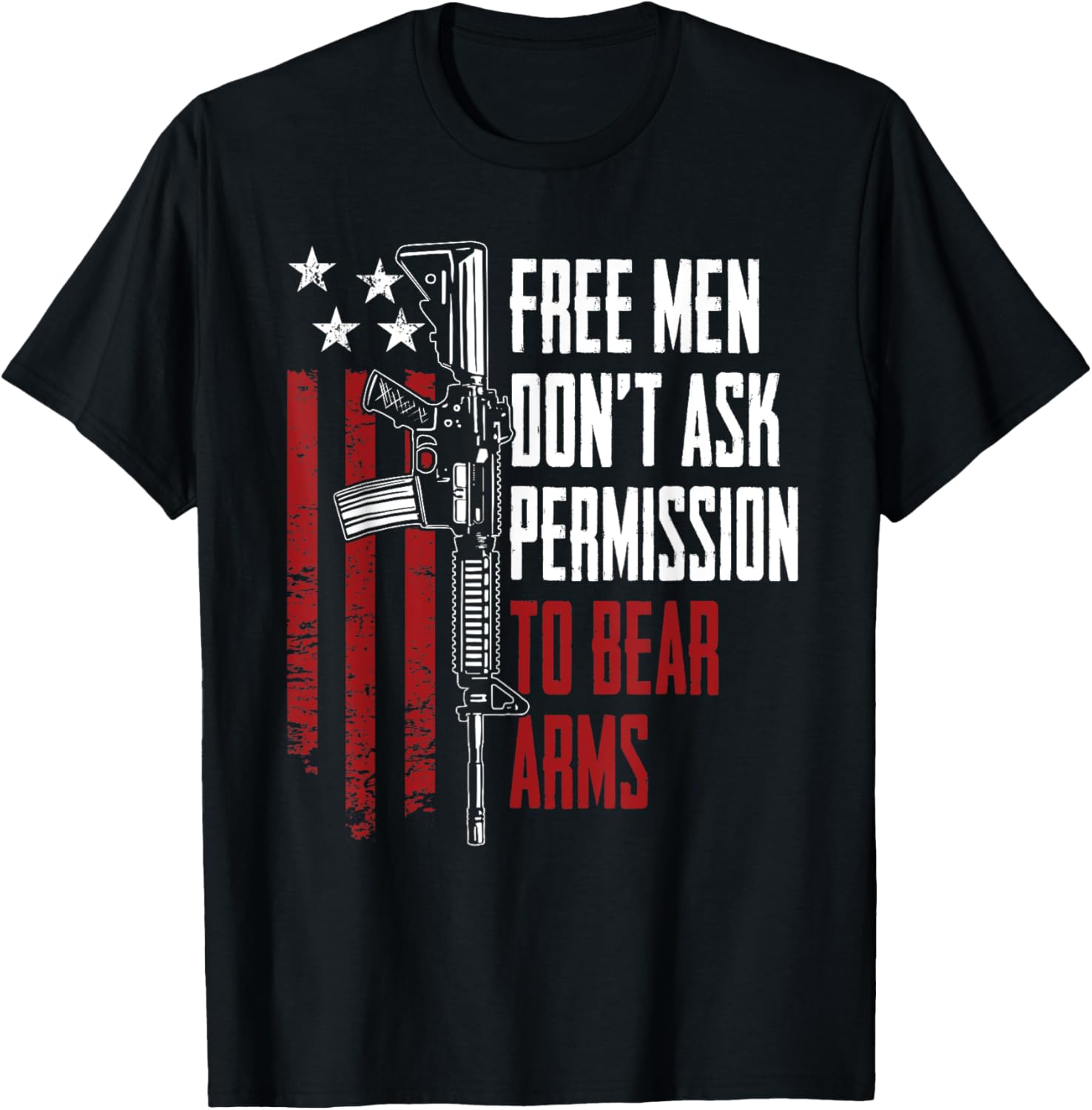 Free Men Dont Ask Permission To Bear Arms Usa Gun Rights