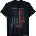 Regular Dad Raising Wolves Not Sheep Usa Pro Gun Flag