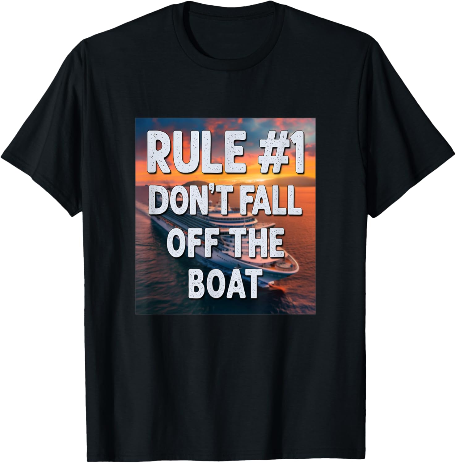 Funny Family Cruise Trip Rule 1 Don Fall