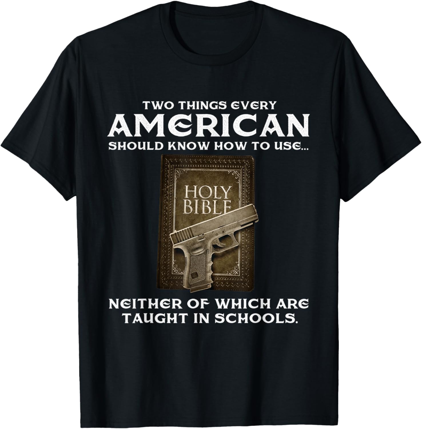 Bible Pistol 2Nd Amendment Gun Rights Fire Arms Owner