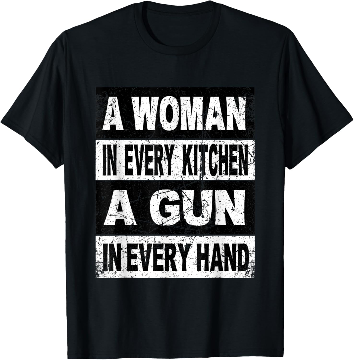 Retro A Woman In Every Kitchen A Gun In Every Hand