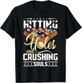 Hitting Holes Crushing Souls Pool Cue Funny Billiards