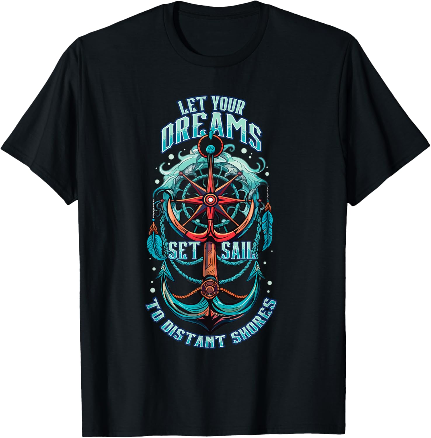 Nautical Dreamcatcher Let Dreams Set Sail Boat Anchor
