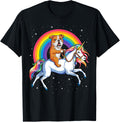 English Bulldog Unicorn T shirt Girls Space Galaxy Rainbow