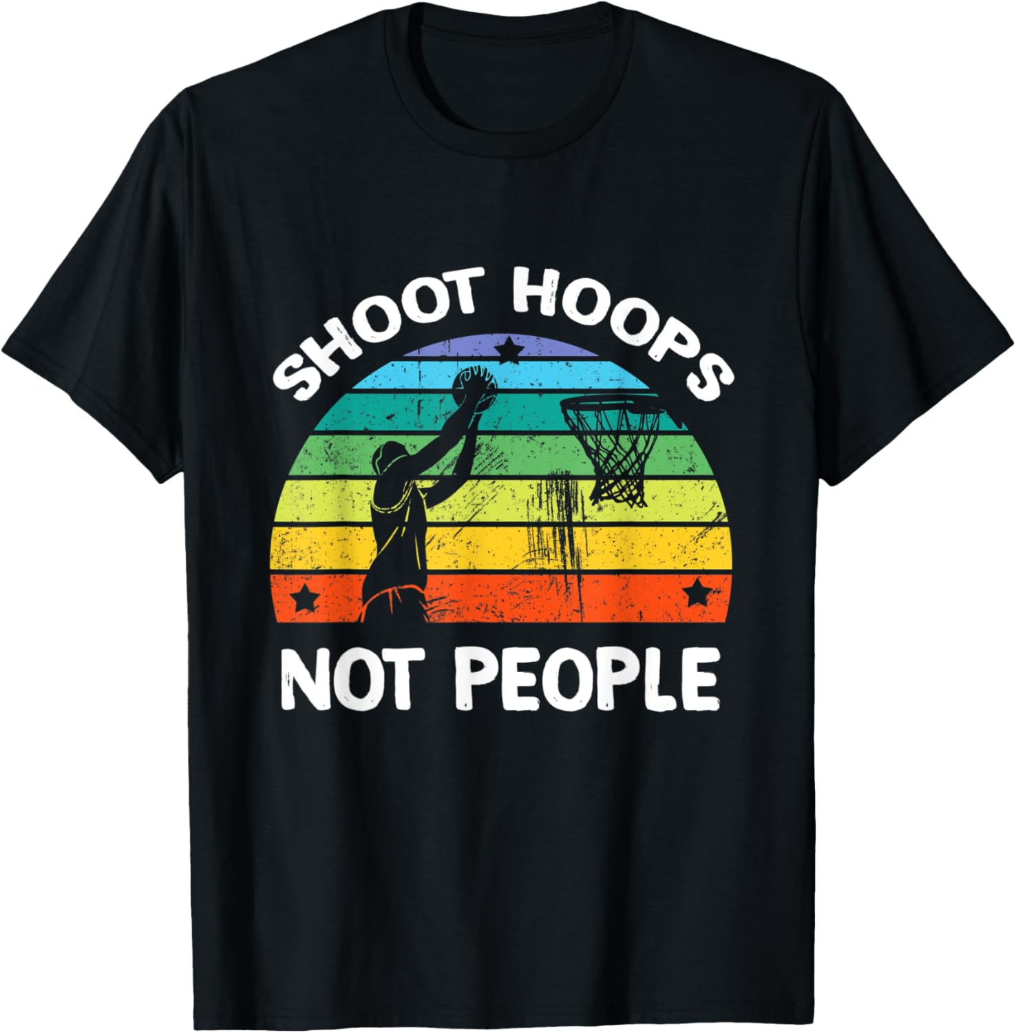 Shoot Hoops Not People Basketball Prevent Gun Violence