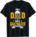 Mens Great Car Painter Saying Dad Father Paint Gun