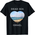Heart shaped Dead Sea - the lowest place on earth