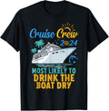 Matching Family Cruise Most Likely To Drink Boat