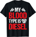 Mechanic Car Garage My Blood Type Is Diesel