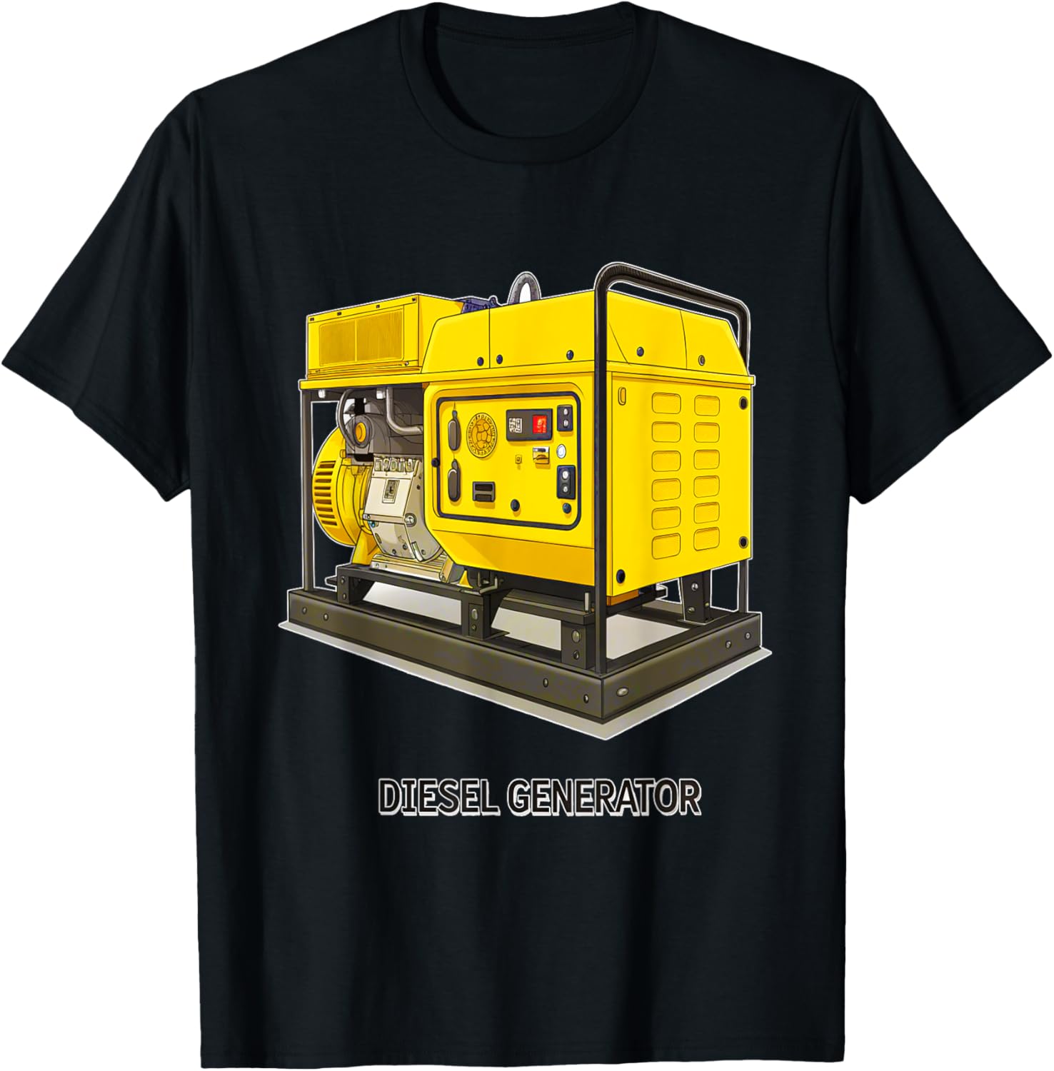 High Performance Diesel Generator Illustration