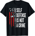 Self Defense Is Not A Crime Ar15 Rifle Pro Gun Usa