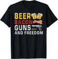 Beer Bacon Guns And Freedom Lover