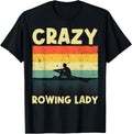 Funny Rowing Design Women Girls Crew Rowing Boat