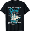 Vintage What Happens On Boat Stays On Boat