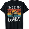 I Pee In Lake Funny Summer Vacation Family