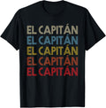 El Capitan Vintage Boating Party Retro Pontoon Boat