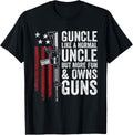 Vintage Guncle Like Normal Uncle More Fun Owns Guns Funny