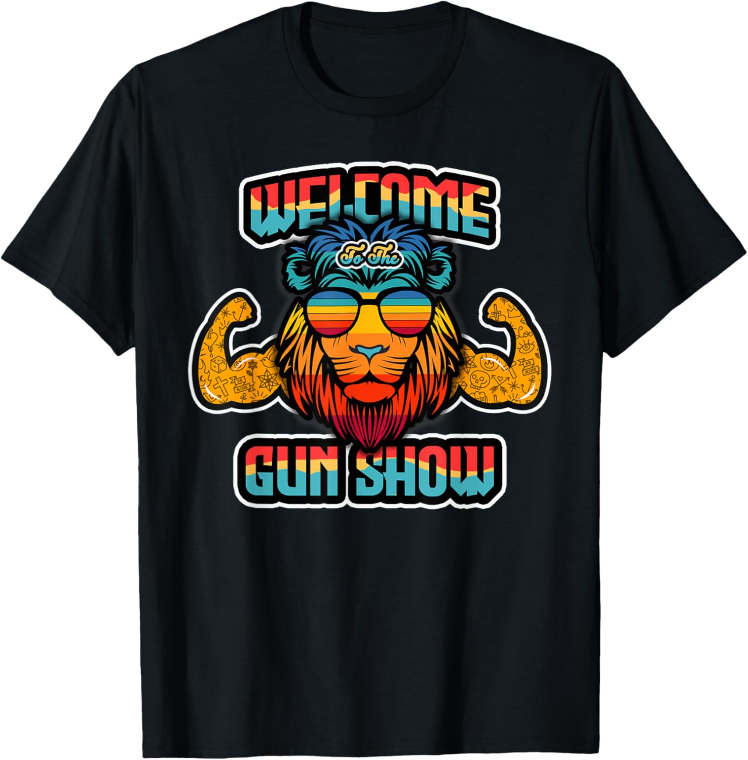 Lion Welcome To Gun Show Gift