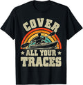 Cover All Traces Kayak Boat Retro Kayaking