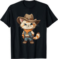 Funny Wild West Cat Cowboy Gunslinger