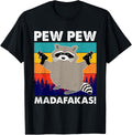 Pew Madafakas Crazy Raccoon Gun Funny Gifts