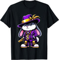 Thug Bunny Pimp Gangster Rabbit With Gun Rabbit Lovers Art