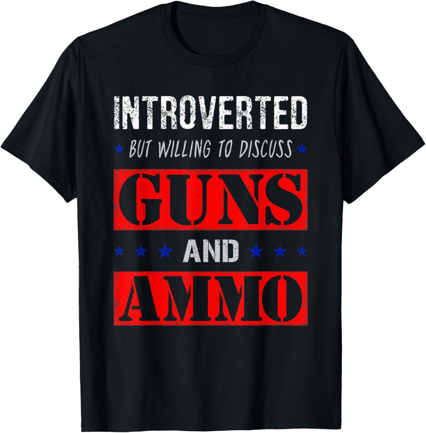 Introvert But Willing To Discuss Guns Ammo Funny