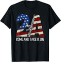 Gun Rights Supporter Ar 15 Come Take It Joe 2A Gun Lover