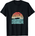 Retro Sunset Boat