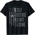 Self Defense Is Not A Crime Pro Gun Usa Ar15 Rifle