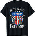 Faith Family Firearms Freedom Usa Flag Patriotic Gun Lover