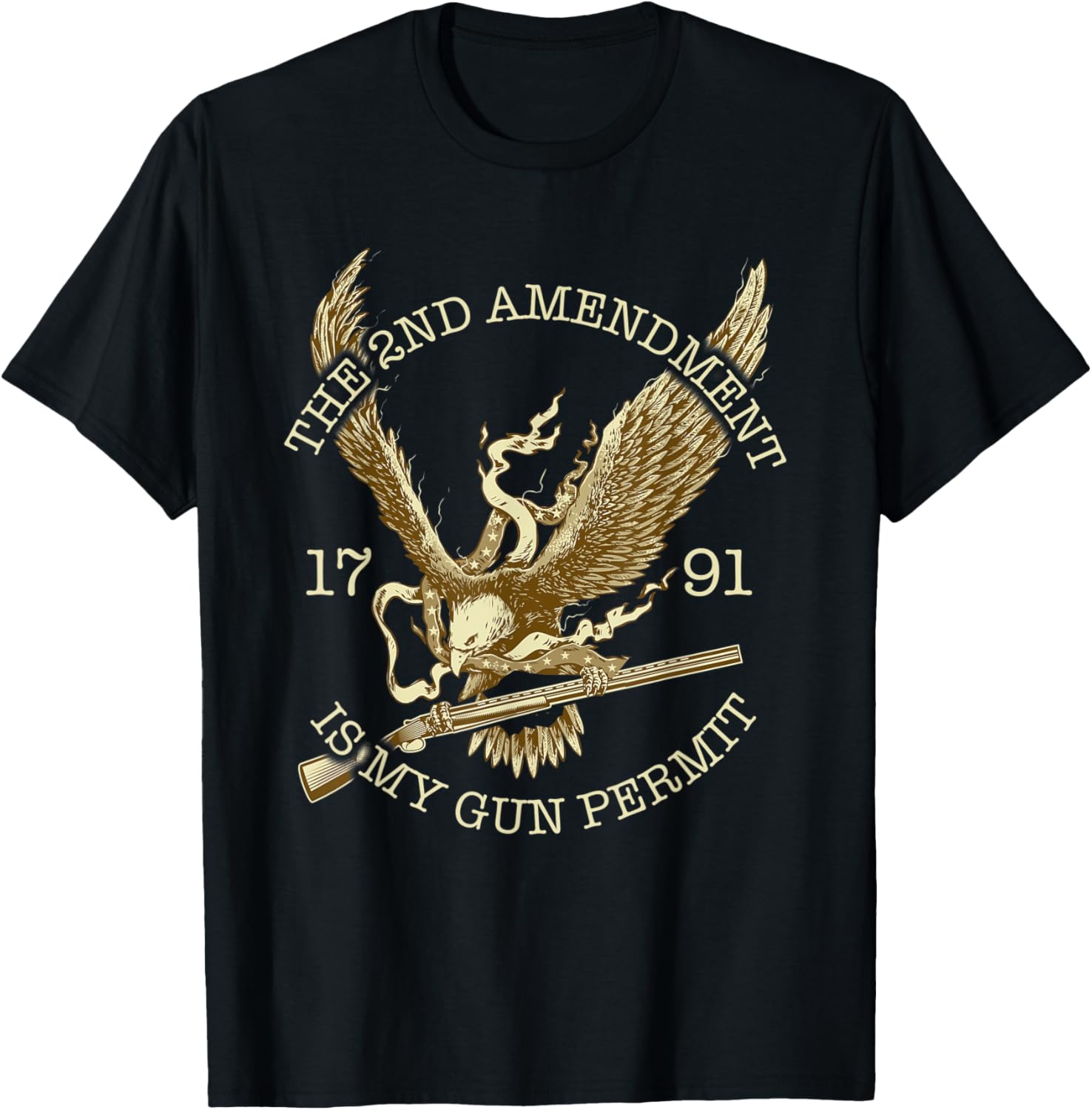 2Nd Amendment Is My Gun Permit Gun Rights Fire Arms
