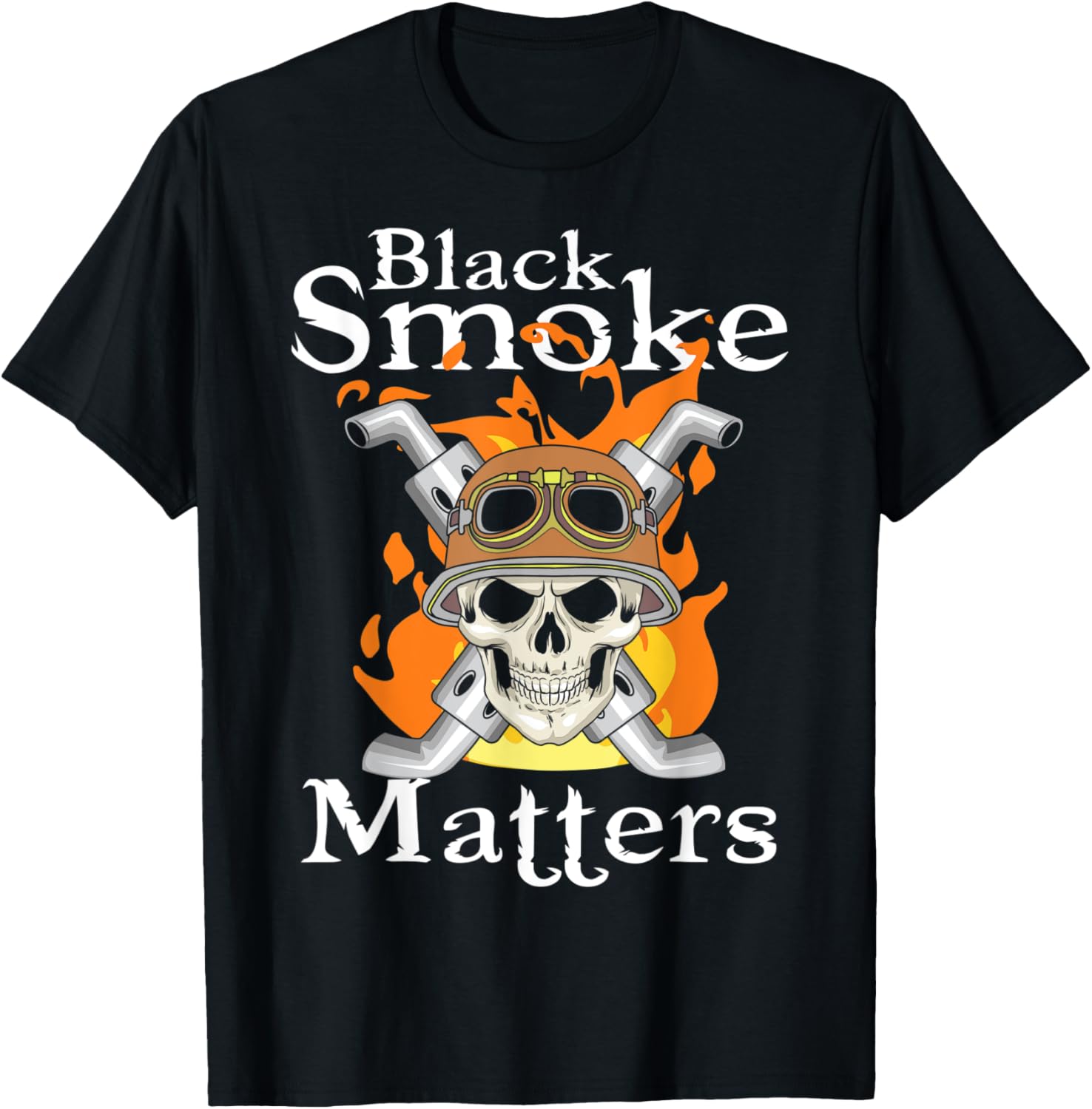 Black Smoke Matters Diesel Truck