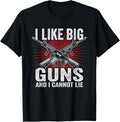 I Like Big Guns I Cannot Lie Gun Rights Funny Mens Gun