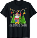 Christmas Is Gnoming Usa Patriotic Gun Shooting Gnome Xmas