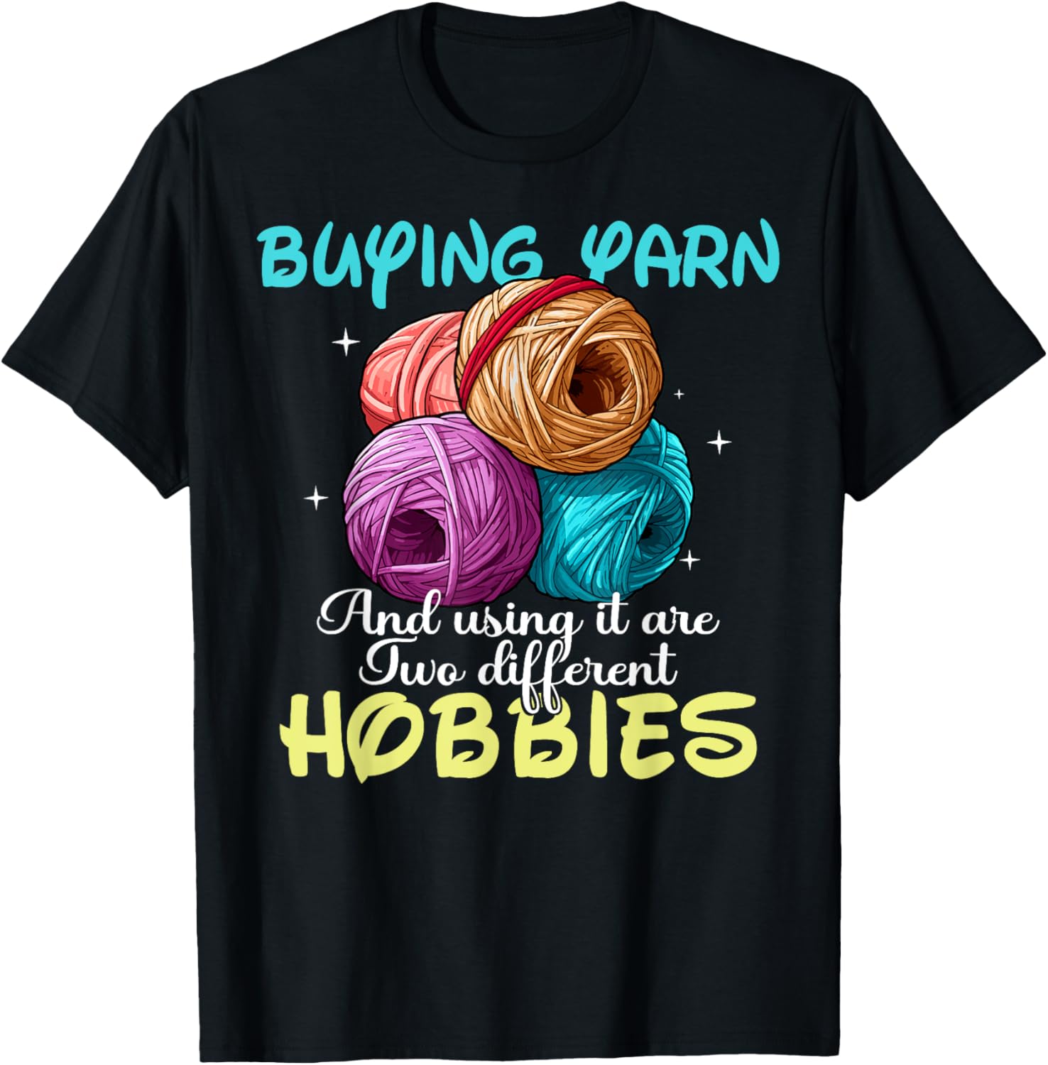 Buying Yarn And Using It - Knitting Knitter Crocheting
