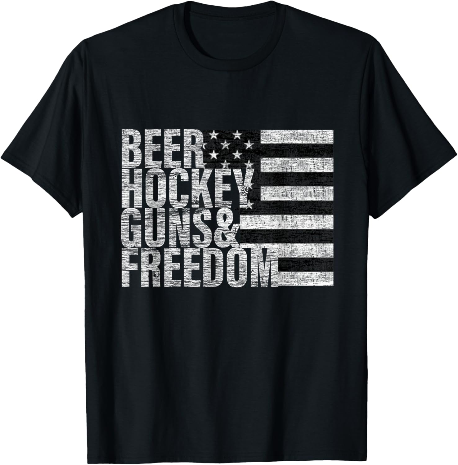 Beer Hockey Guns Freedom
