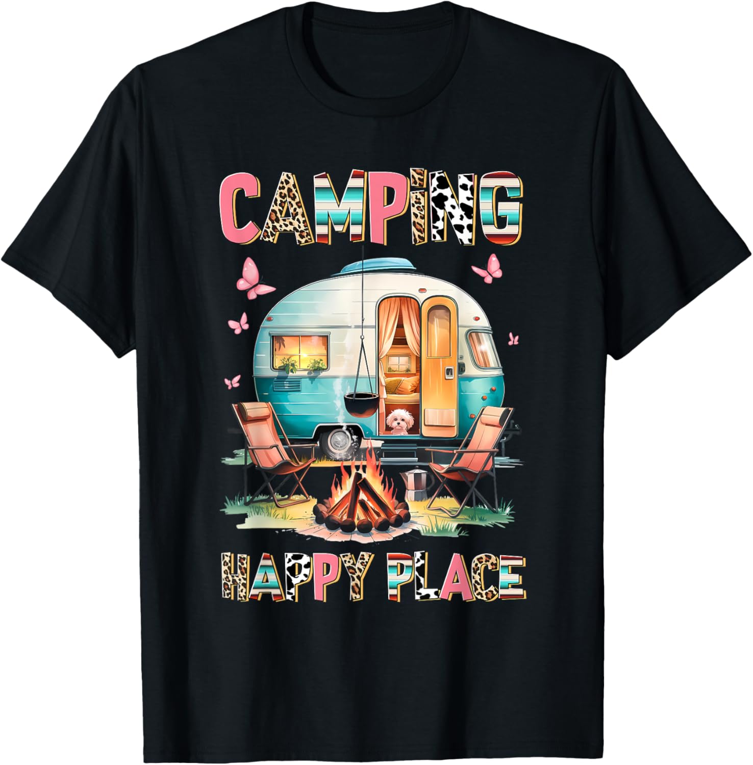Happy Place Summer Vacation Camp Camping