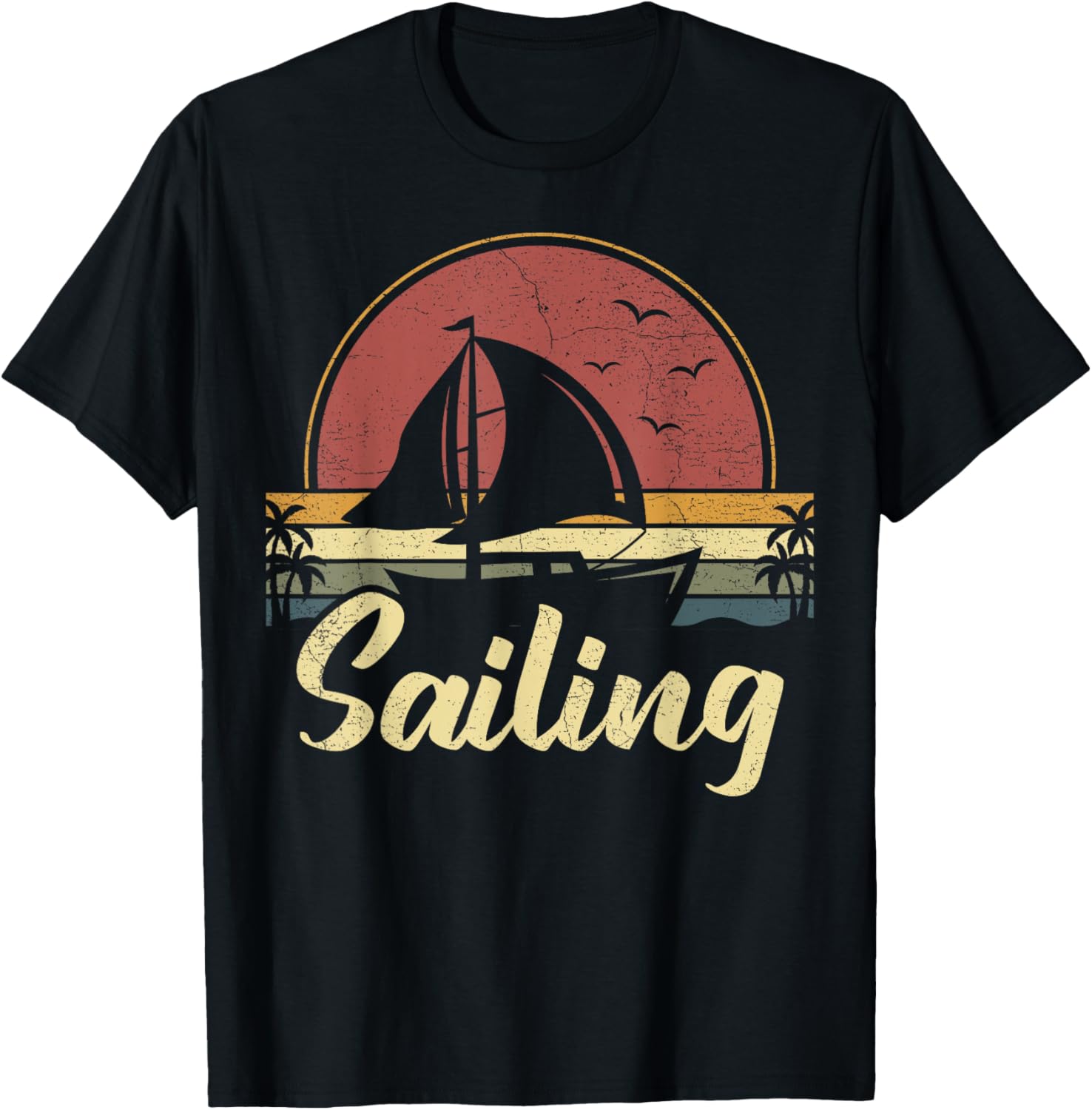 Sailing Vintage Sail Boat Boating Sailor