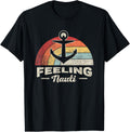 Funny Boat Anchor Retro Feeling Nauti Funny Boating