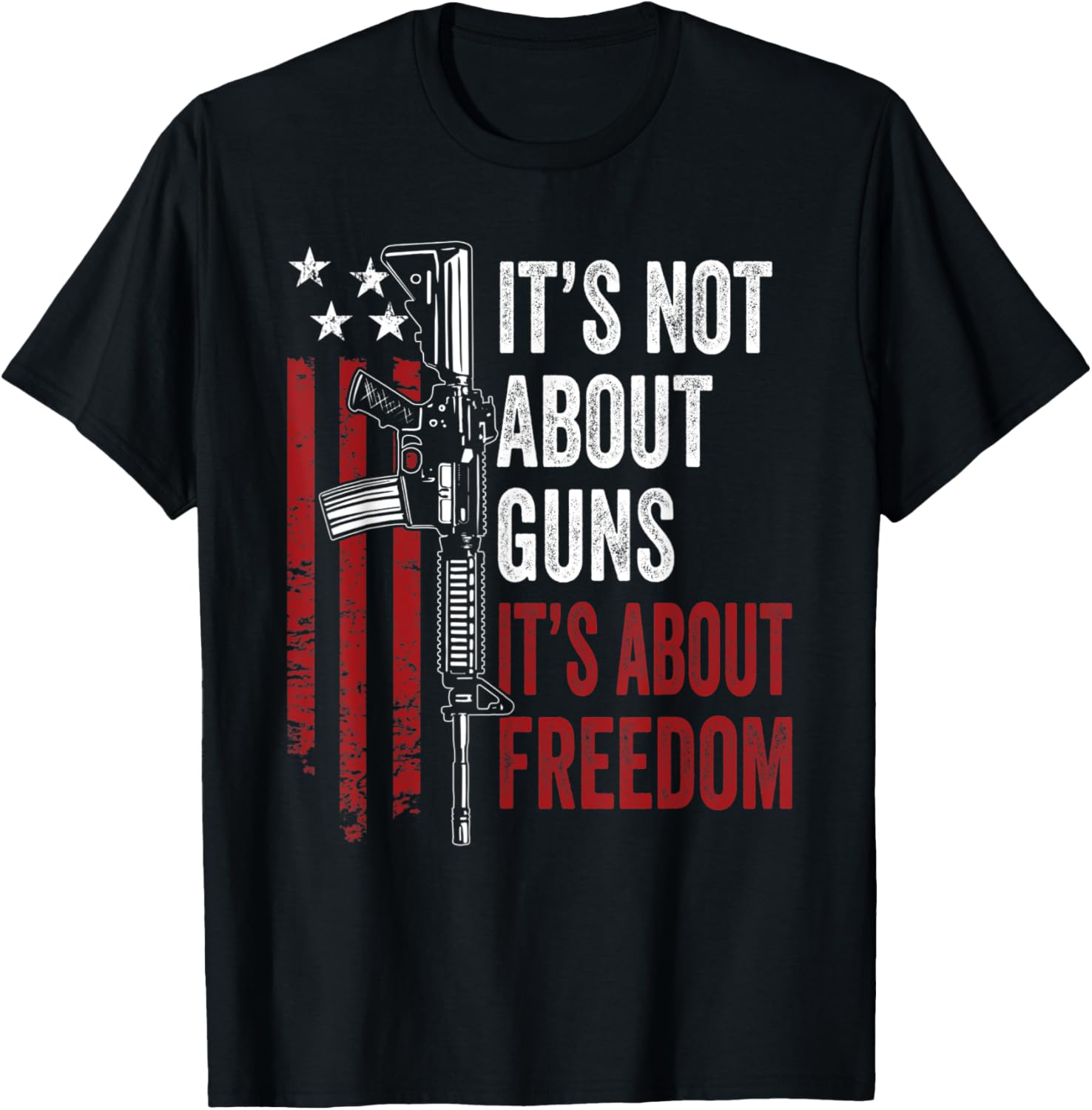 Its Not About Guns Its About Freedom Pro Gun Rights Ar15