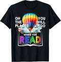 Hot Air Balloon Oh The Places You Will Go When You Read
